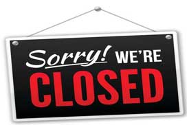 Closed Week of March 21st to 25th, 2022