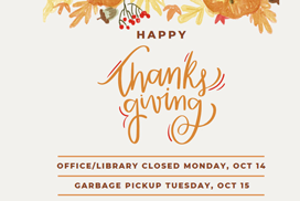 Thanksgiving Hours